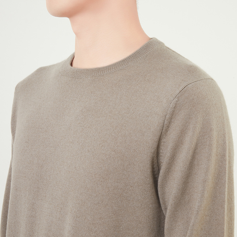 Round Neck Cashmere Sweater