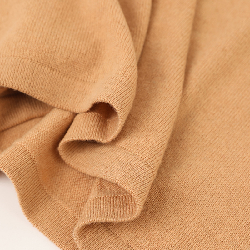 Solid Color Cashmere T-Shirt