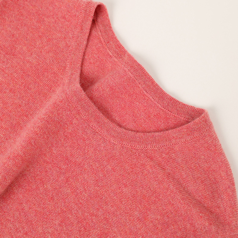 Solid Color Cashmere T-Shirt