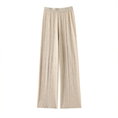 Cashmere Wide Leg Pants