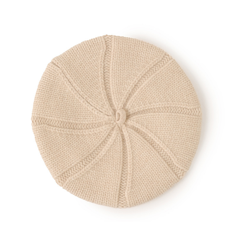 Octagon Cashmere Beret