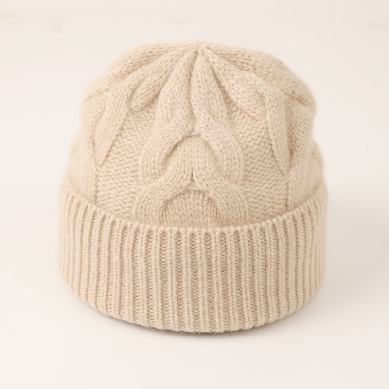 Cable Knit Cashmere Skullcap