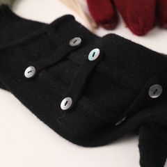 Double-Breasted Cashmere Gloves