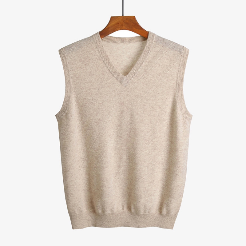 V-neck Autumn/Winter Cashmere Vest