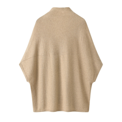 Loose Women's Cashmere Shawl Cardigan