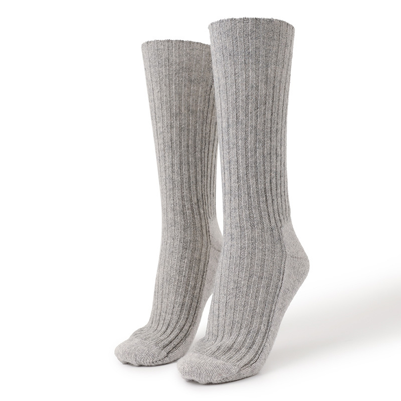 Warm Winter Jacquard Cashmere Socks