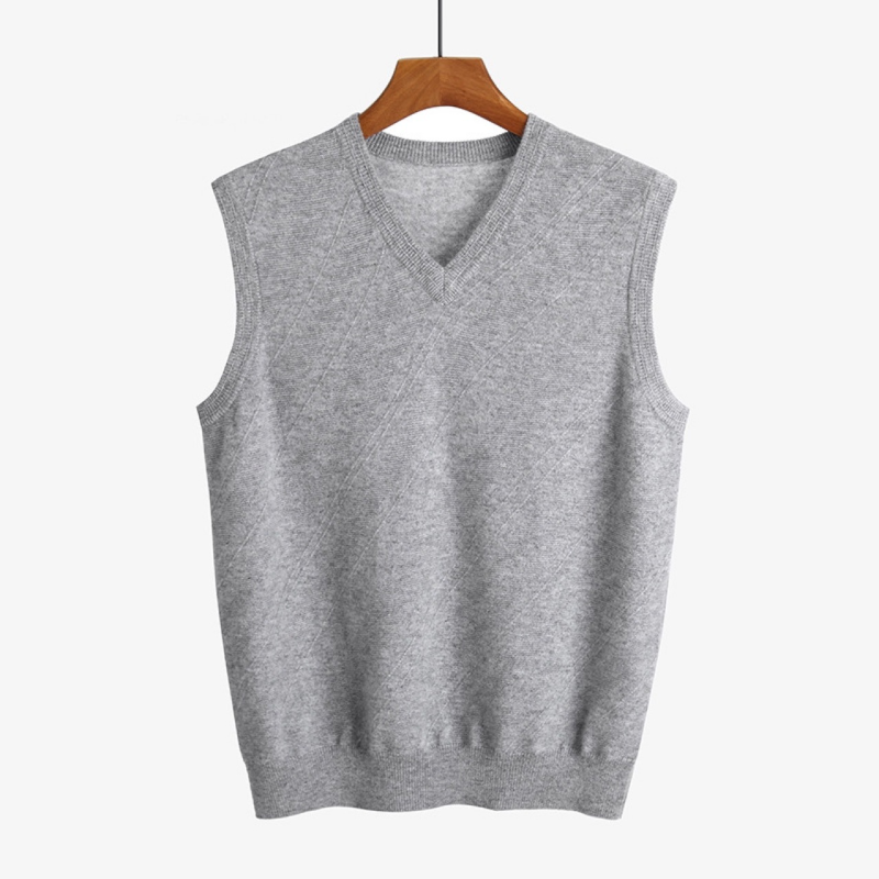 V-neck Autumn/Winter Cashmere Vest