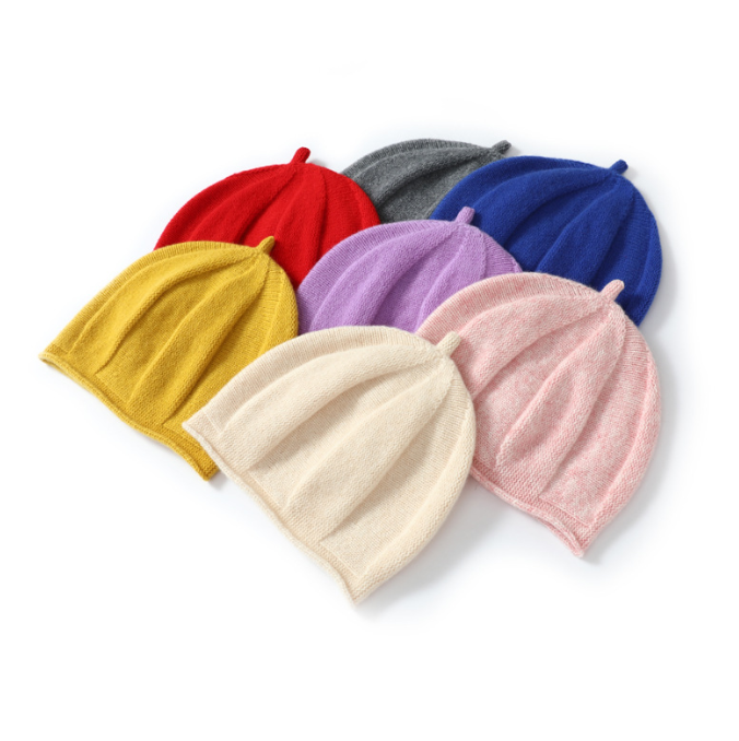 100% Merino wool children's knitted hat