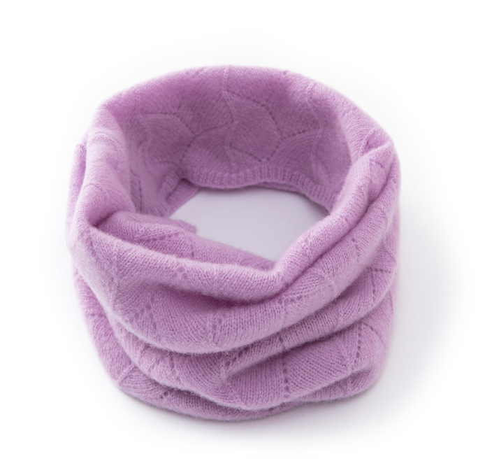 Merino pure wool children's knitted scarf