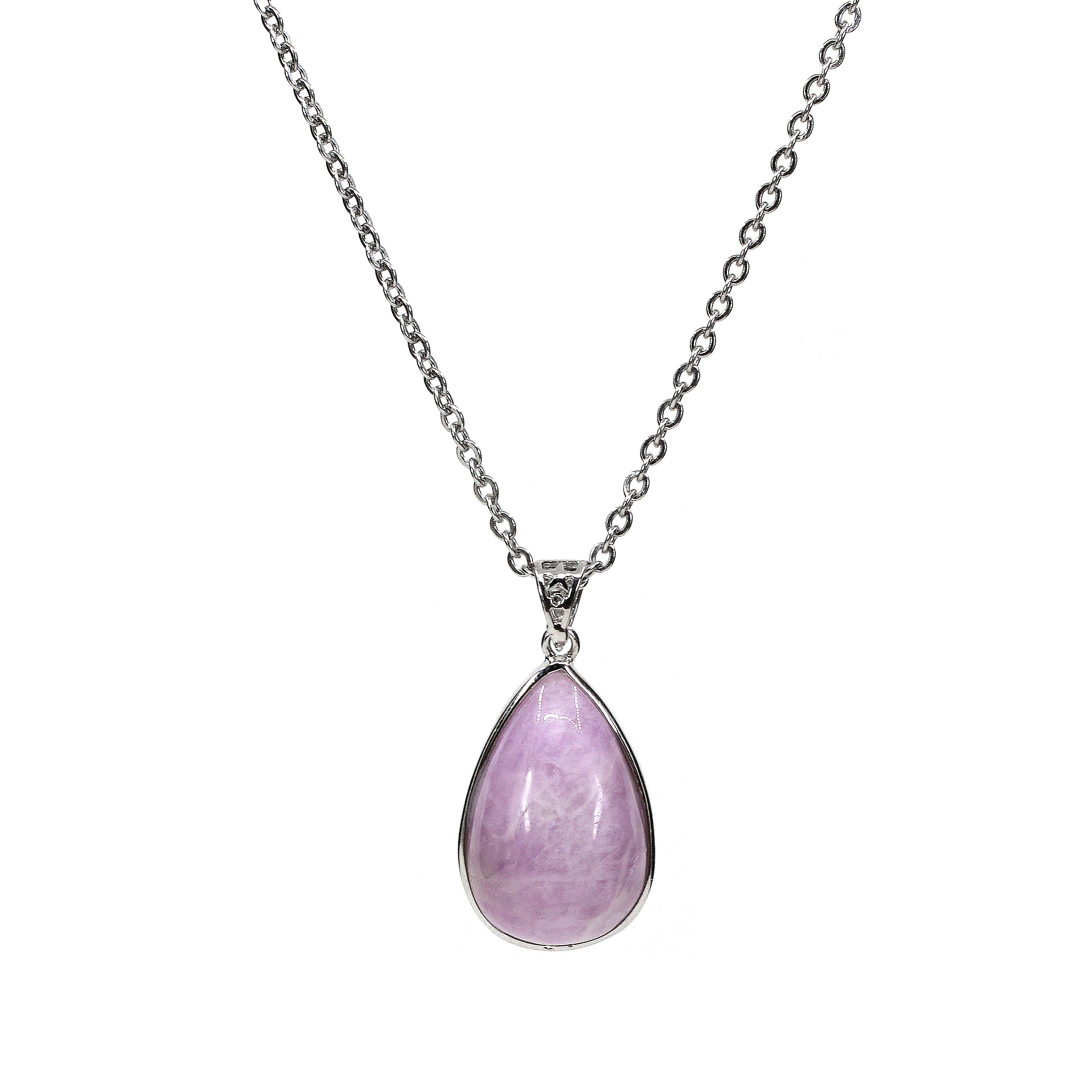 Rough Kunzite, Amethyst cheapest Pendant 2 1/2