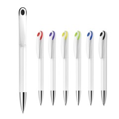 promotional plastic pen with logo