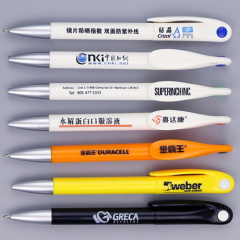 office advertising promotion cheap simple ball ballpoint pen with custom logo printing
