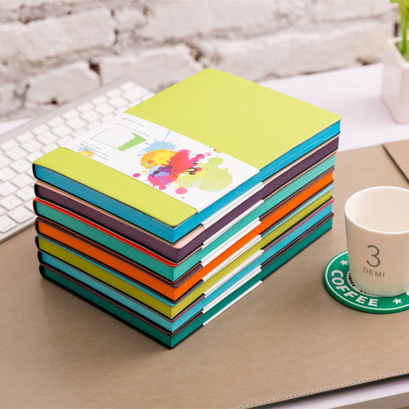 Pu soft face notebook stationery manufacturers customized