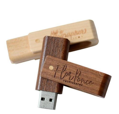 usb flash drive wood