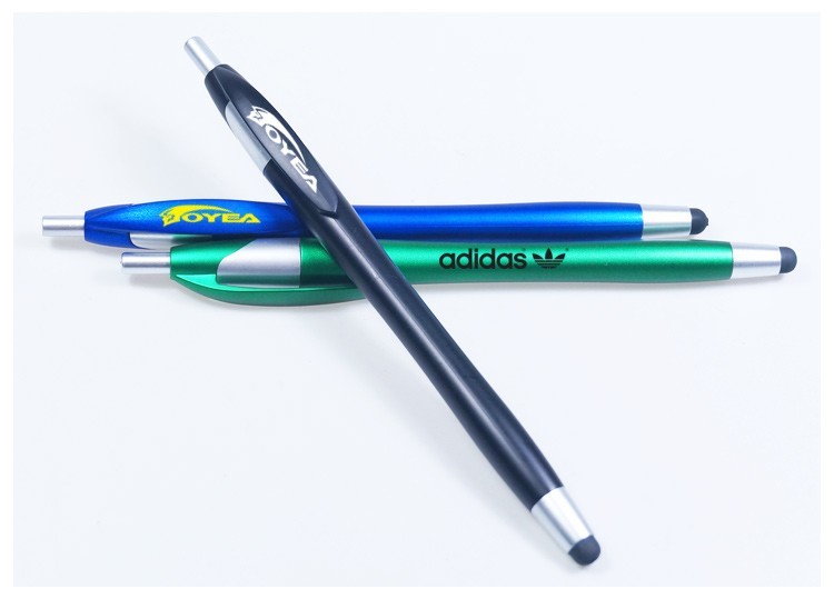 Innovative cheap office products stylus pen custom logo plastic cheap ballpoint ball pen