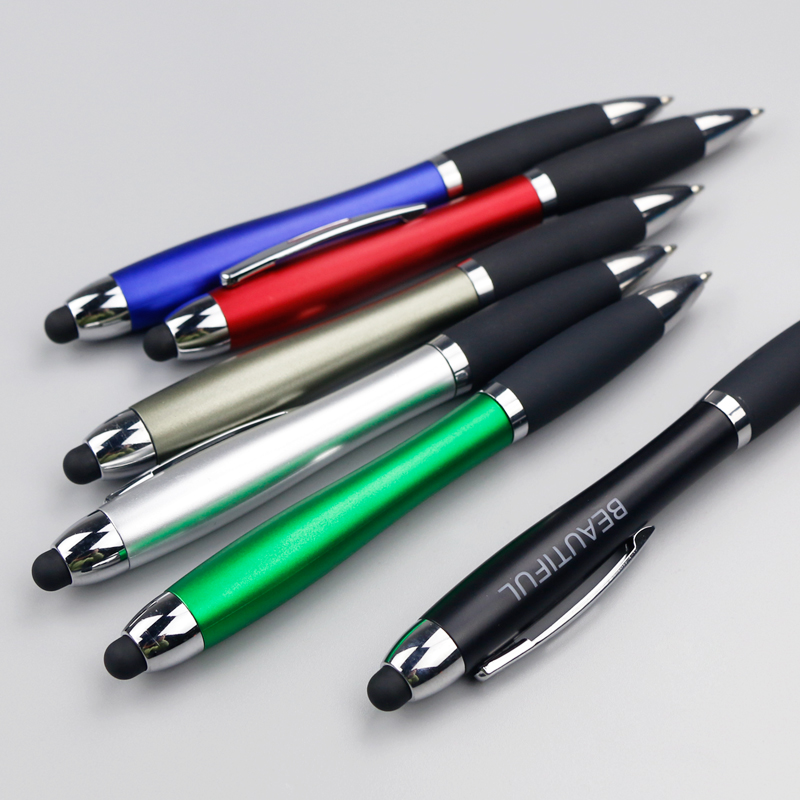 custom logo bulk 2 in 1 active light touch stylus pen for ipad