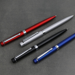 high quality promotional gift ball pen heavy metal brass colorful ballpoint pen metal signature pen