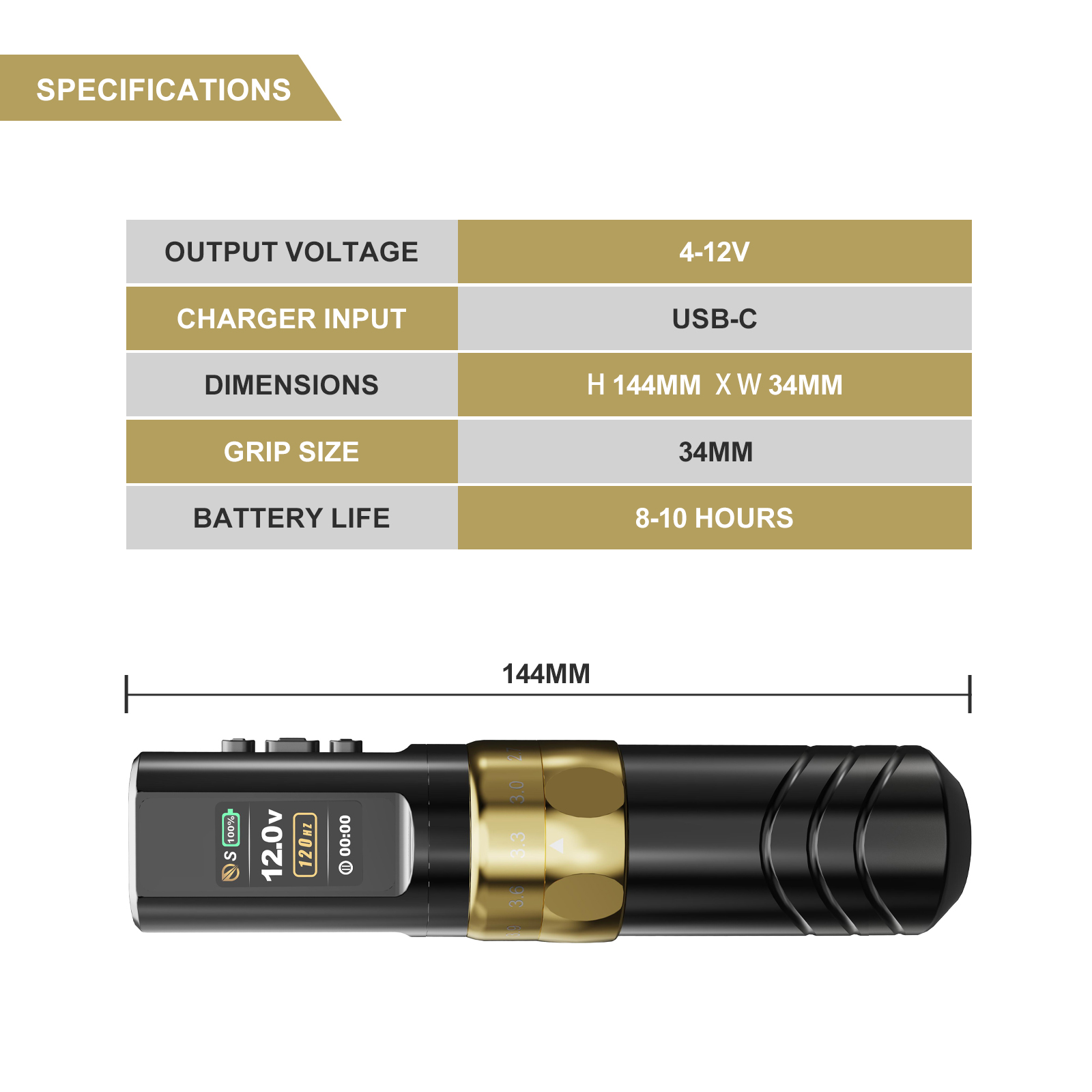 JCONLY EPOCH Wireless Pen Machine 2 Battery Pack