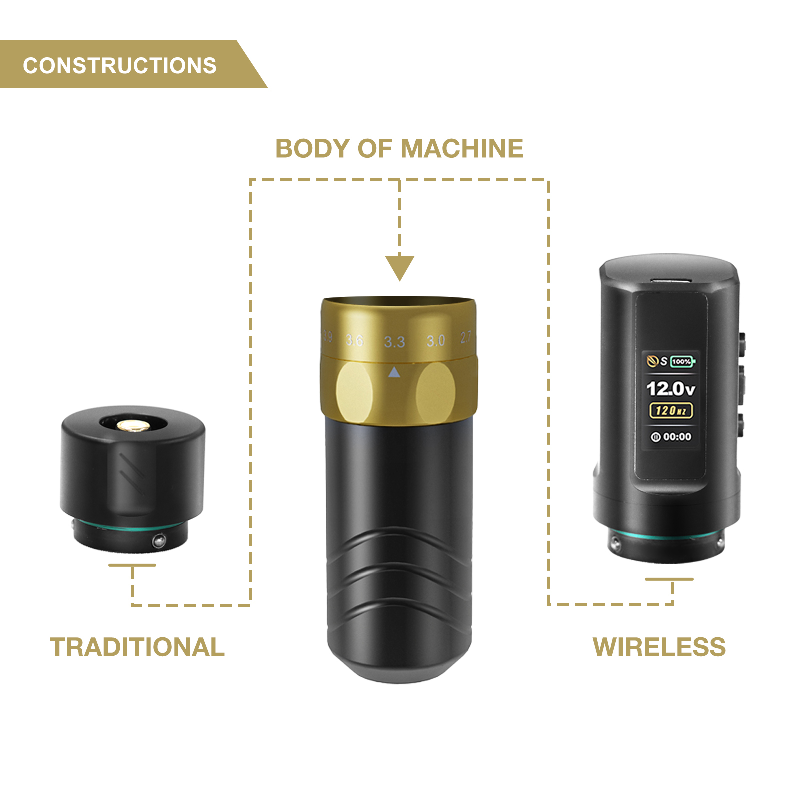 JCONLY EPOCH Wireless Pen Machine 2 Battery Pack