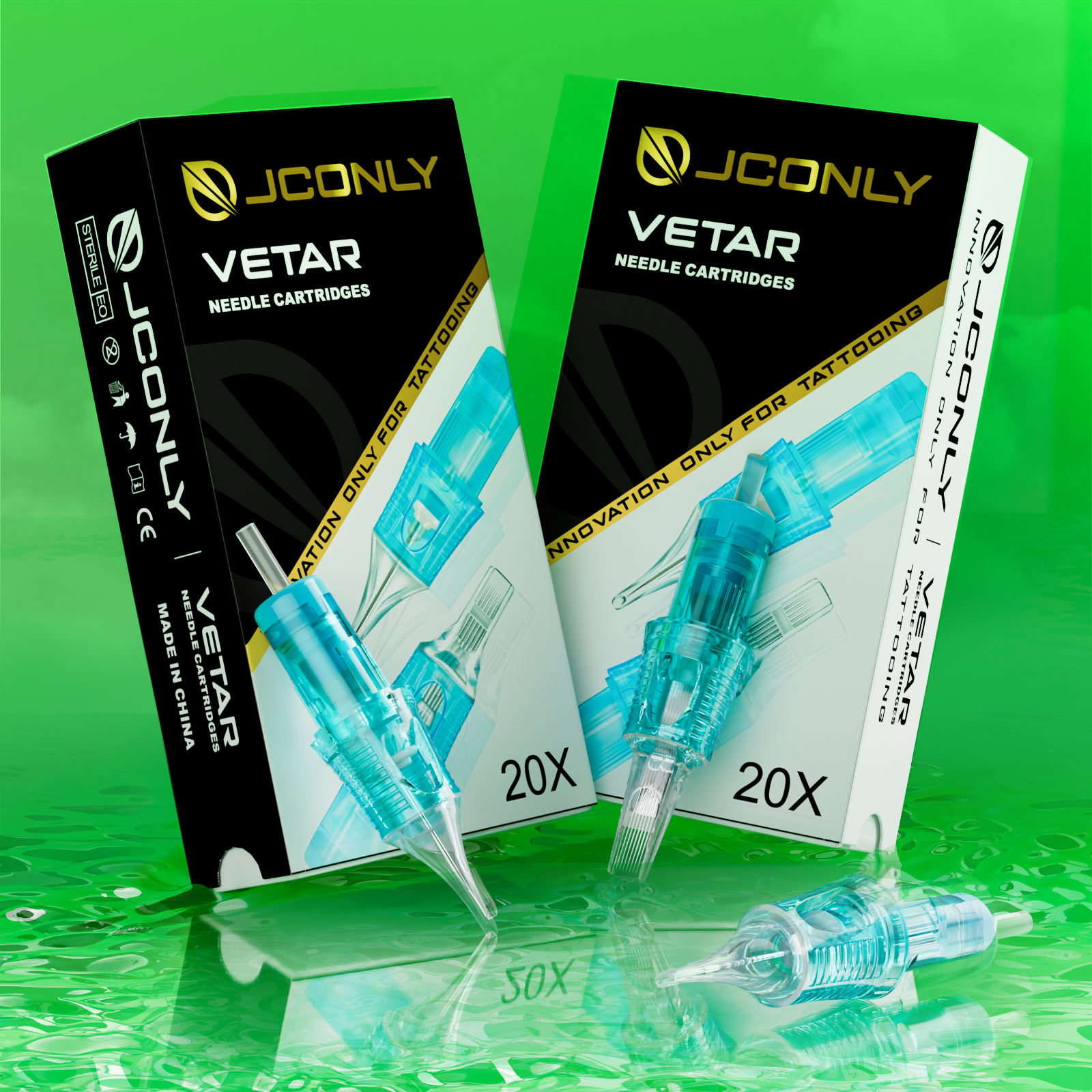 JCONLY VETAR Needle Cartridges 10PCS