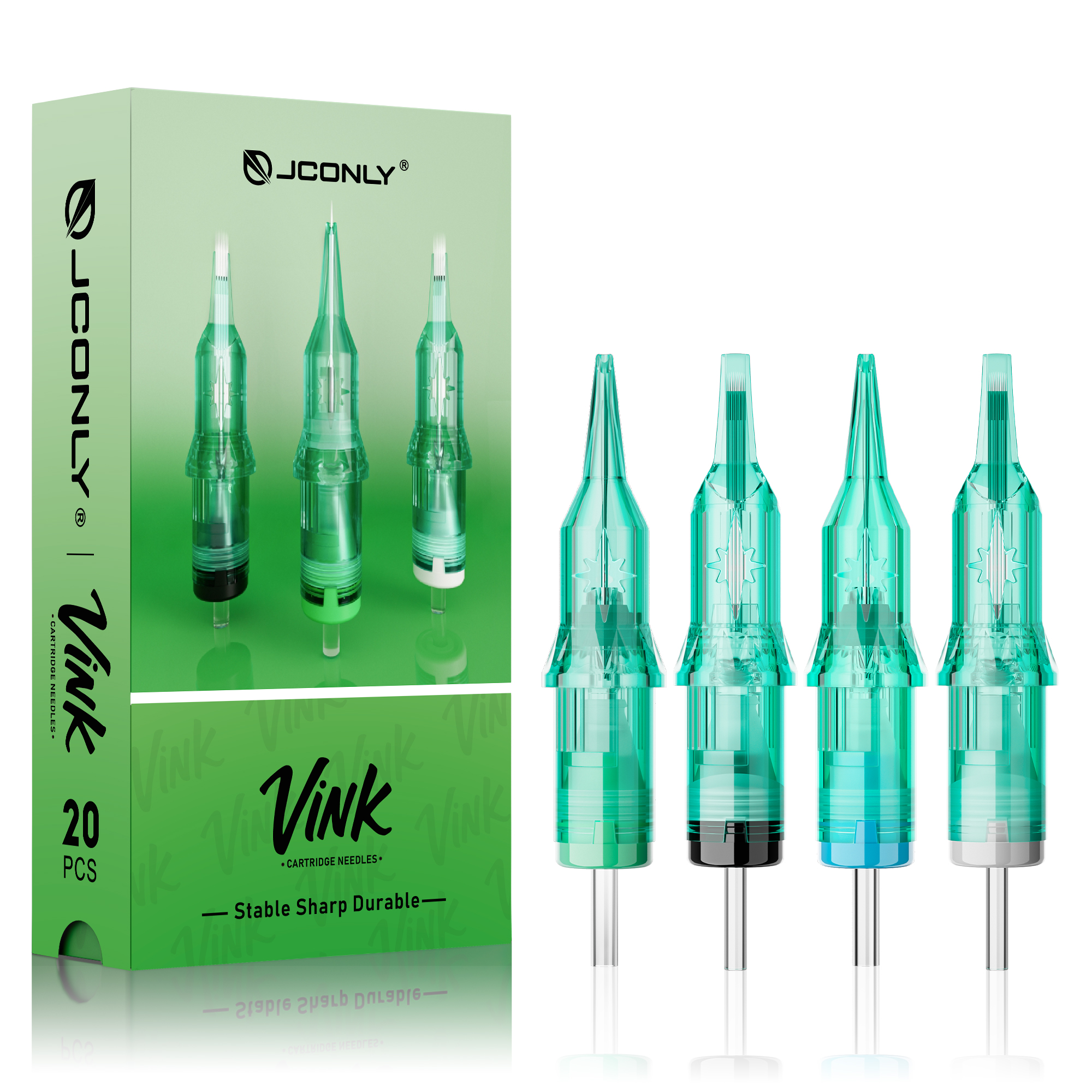 JCONLY Vink Tattoo Cartridge Needles (20PCS)