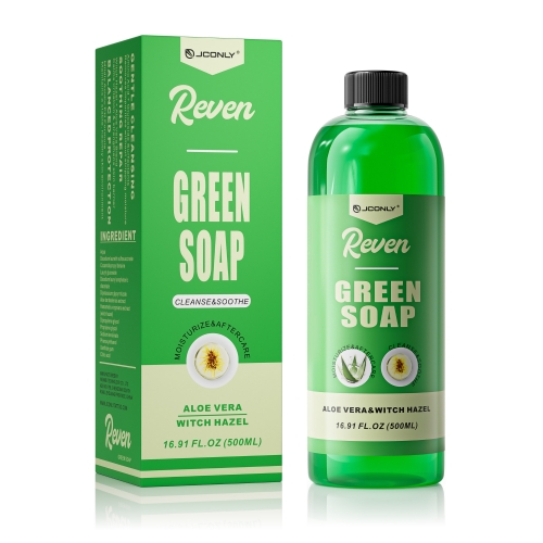 JCONLY REVEN Tattoo Green Soap (500ml)