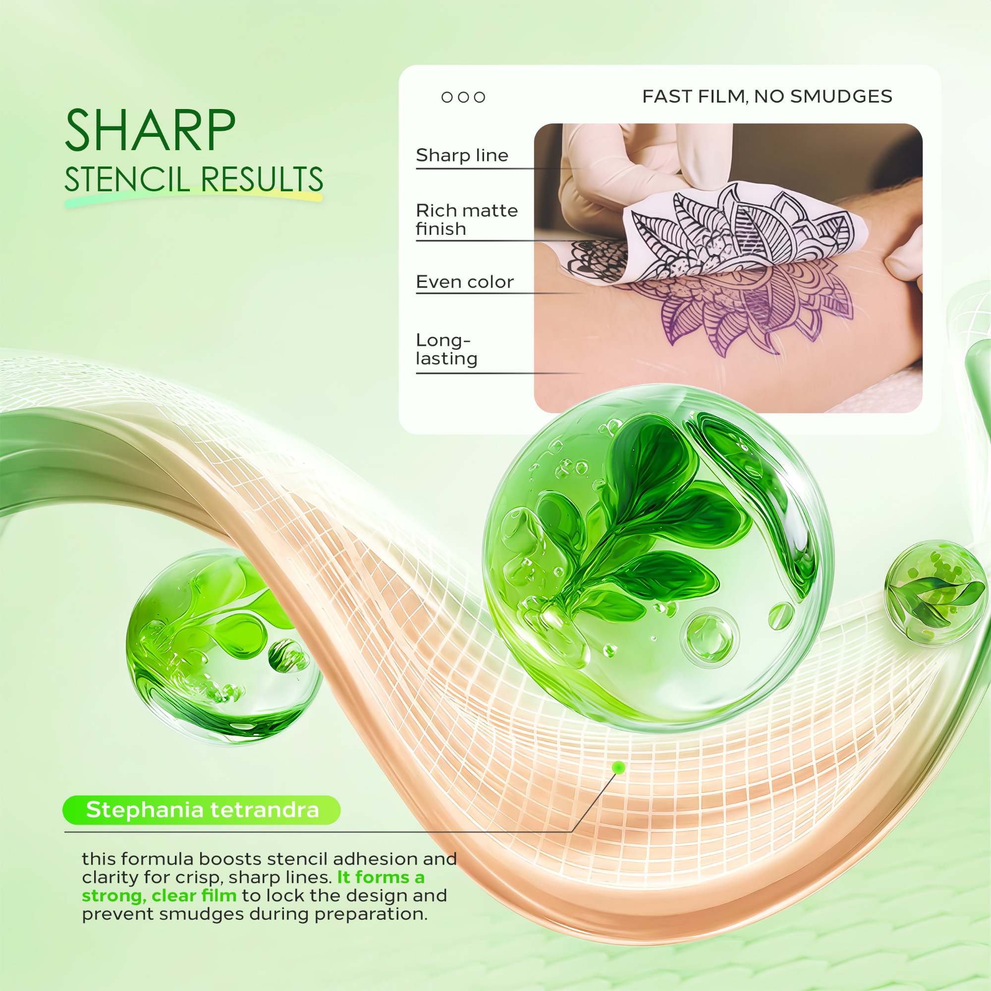 JCONLY REVEN Tattoo Stencil Primer