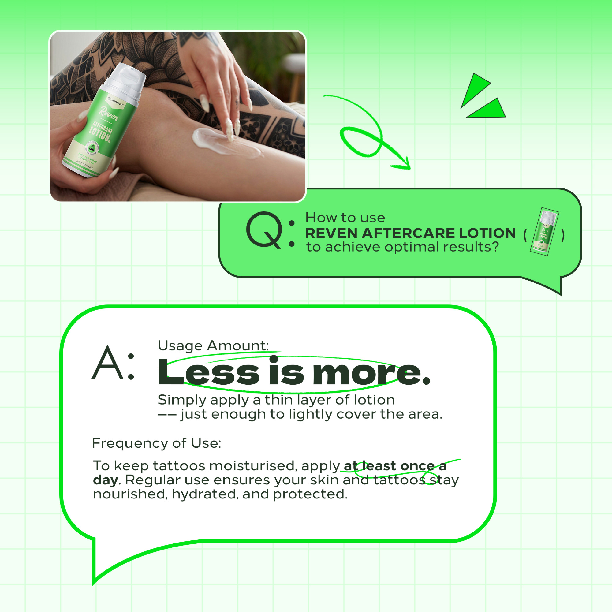 JCONLY REVEN Tattoo Aftercare Lotion