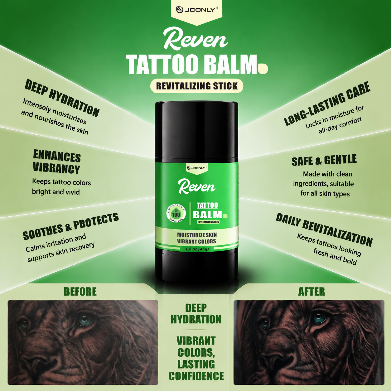 JCONLY REVEN Tattoo Balm Stick