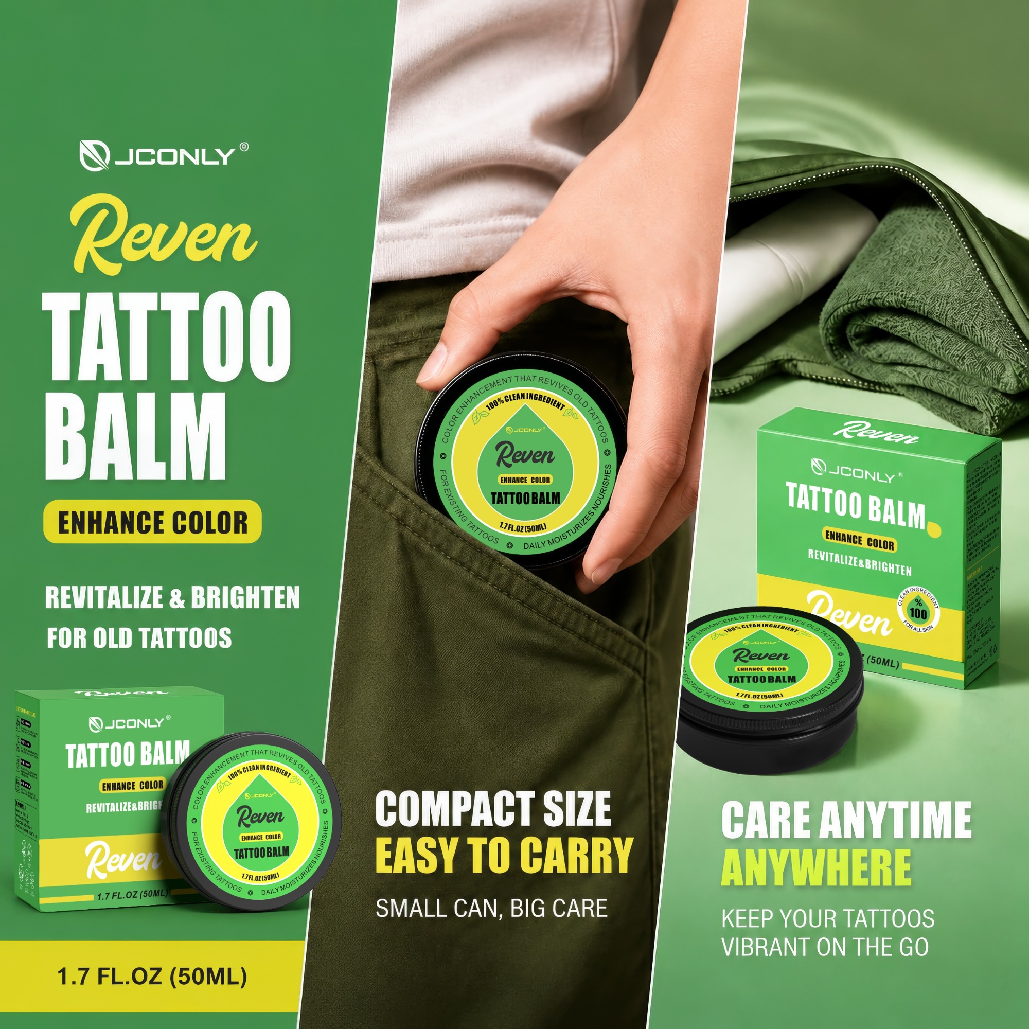 JCONLY REVEN Enhance Tattoo Balm 50g