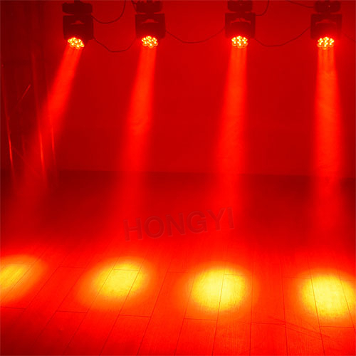 Lira LED Zoom Wash 7X12W luzes móveis RGBW DMX luz de palco de controle para luz LED Dj cabeça móvel