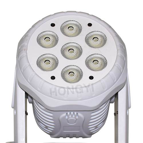 Luz de cabeça móvel LED branco mini lavagem 7X12W