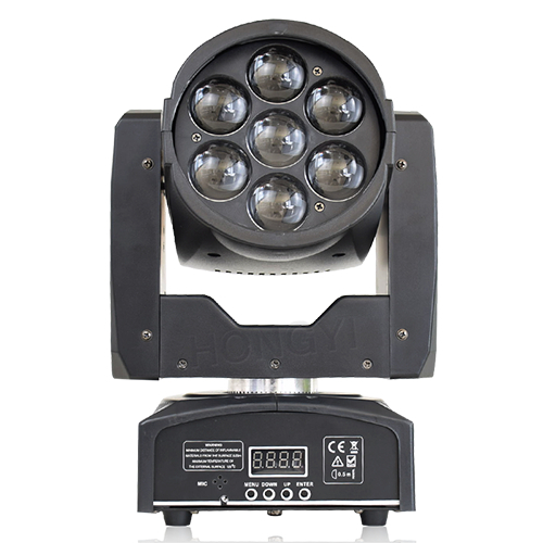 Lyre Led Zoom Wash 7X12W Moving Lights RGBW DMX Control Stage Light For Led Light Dj Moving Head