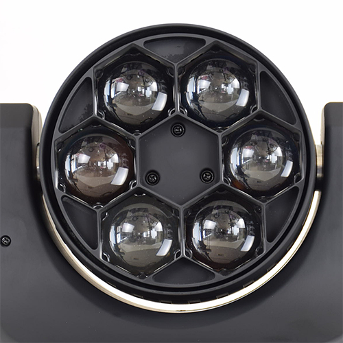 Faisceau de tête mobile DMX 6x15W RGBW Bee Eyes Dj Lighs effet éclairage de scène pour Bar Club Party