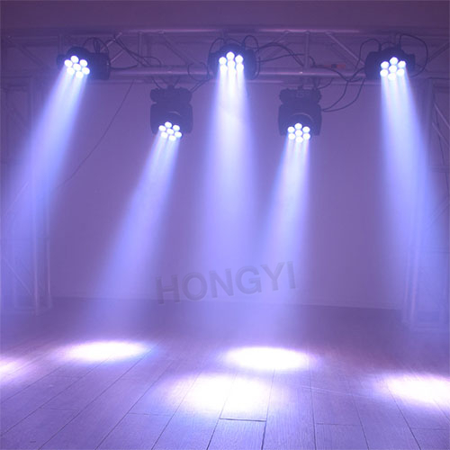 7X12W RGBW Beam Moving Head Stage Lighting