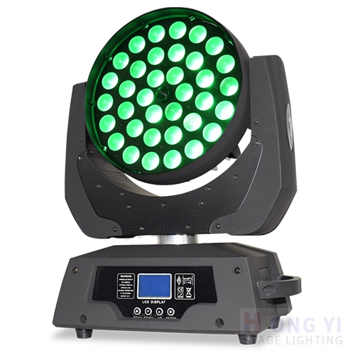 36 x 10W Lyre LED RGBW DMX Beam Wash Zoom Effet de Lumière (23-72