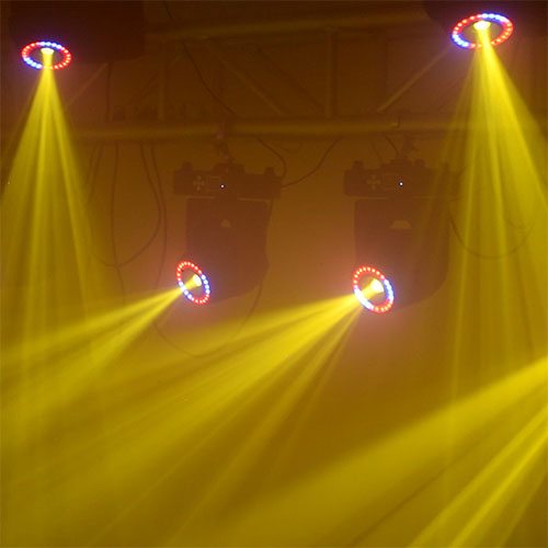 LEDスポット100WDJDMXバックライトムービングヘッドLyreGoboモバイルプロジェクターステージ照明ディスコパーティーナイトクラブショー