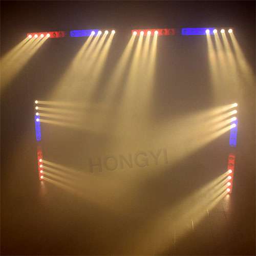 Iluminação de palco DMX para lavagem de parede com LED híbrido de pixel 14x3W