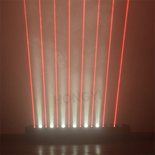 Красный лазерный светильник 8 глаз Lyre Wash Moving Head Light