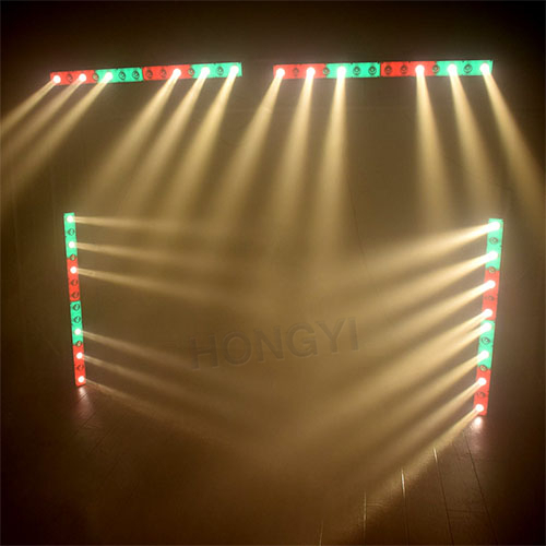 Iluminación de escenario DMX de lavado de pared LED híbrido de 14x3W