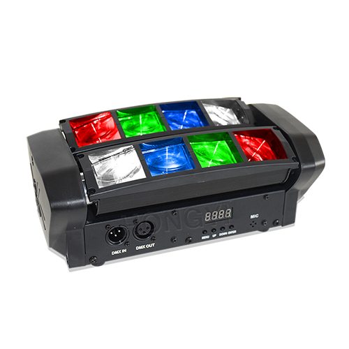 8x6W RGBW Beam Spider Lights