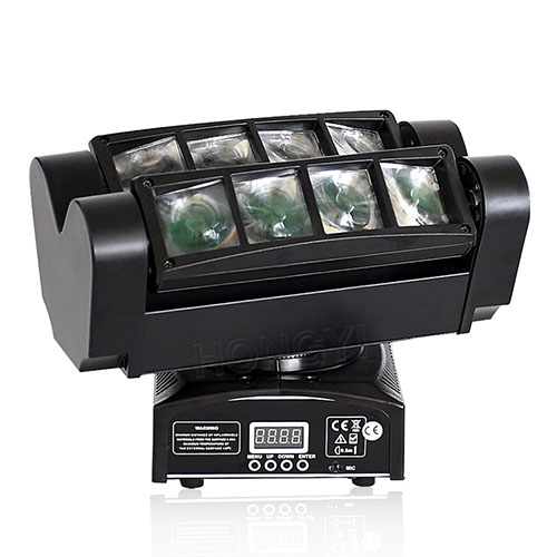 8x12W RGBW Spider Beam Moving Head Light