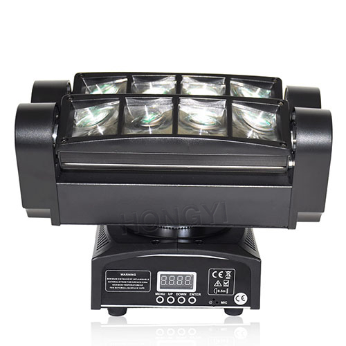 8x12W RGBW Spider Beam Moving Head Light