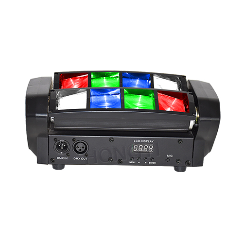 Lumières d'araignée de faisceau 8x6W RGBW