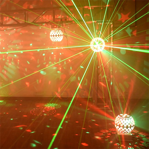 Lumières laser de scène à LED Magic Ball