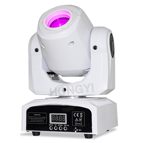 Mini lampe à tête mobile à spot LED 30W - Blanc