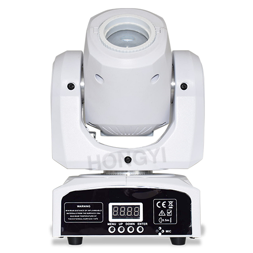 Mini foco LED de 30W con cabezal móvil - Blanco