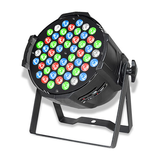 Refletor LED de alumínio 54X3W RGBW