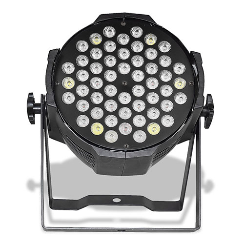 Refletor LED de alumínio 54X3W RGBW