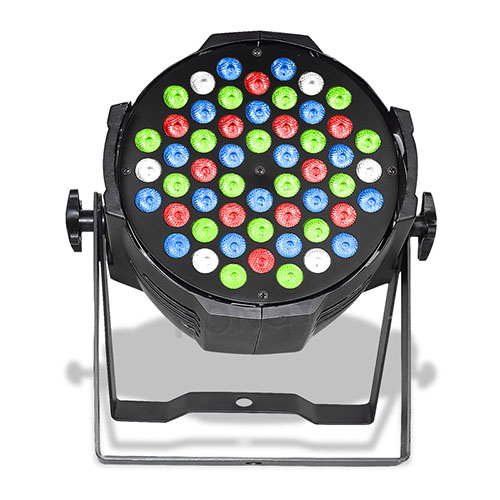 Refletor LED de alumínio 54X3W RGBW